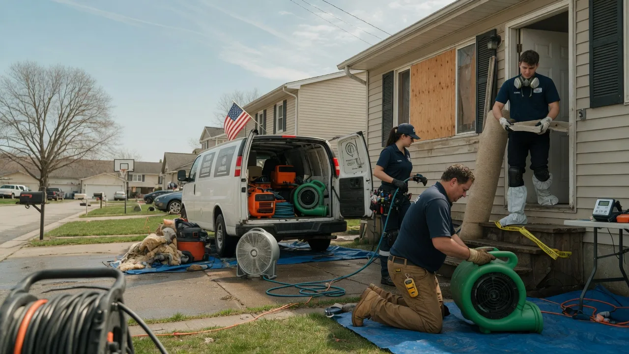 Water Damage Restoration in Circleville, WV near me